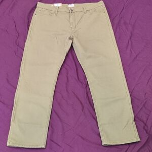 🤎❤️NWT Weatherproof Vintage stretch Canvas insulated Men's Tan Pants sz 40x34❤️